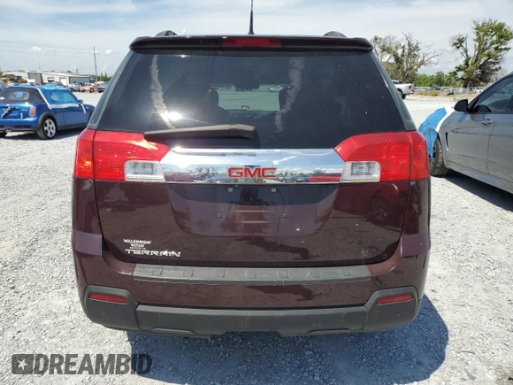 2011 GMC Terrain SLE-2 with VIN 2CTALSEC2B6350206, listed as a Copart auction lot 51470825 with 168,635 mi miles and Salvage title. Bid and sale history available at DreamBid. Image 6.