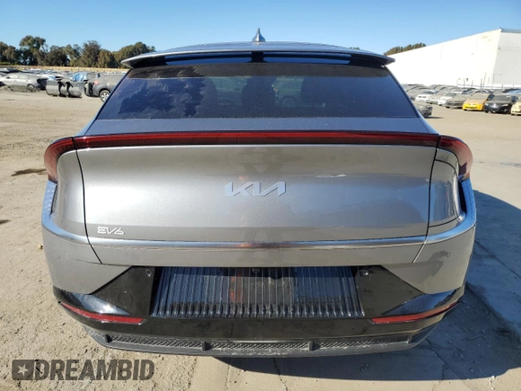 2024 Kia EV6 Light Long Range with VIN KNDC3DLC2R5186304, listed as a Copart auction lot 42206945 with 14,959 mi miles and Non Repairable. Bid and sale history available at carsss.com. Image 6.