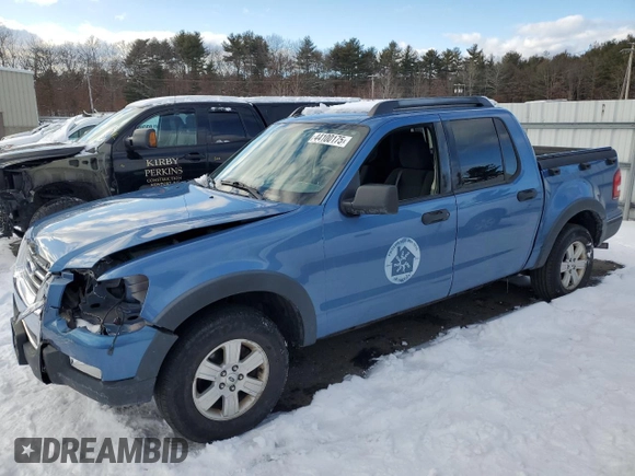 2009 Ford Explorer Sport Trac XLT with VIN 1FMEU51EX9UA39066, listed as a Copart auction lot 44100175 with 59,439 mi miles and Salvage title. Bid and sale history available at DreamBid. Image 1.
