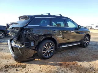2024 Infiniti QX60 Autograph with VIN 5N1DL1HU6RC344915, listed as a Copart auction lot 48544125 with 7,927 mi miles and Salvage title. Bid and sale history available at DreamBid. Image 3.