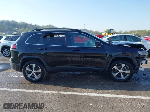 2022 Jeep Cherokee Limited with VIN 1C4PJMDX1ND520783, listed as a IAAI auction lot 41989564 with 55,947 mi miles and . Bid and sale history available at DreamBid. Image 14.