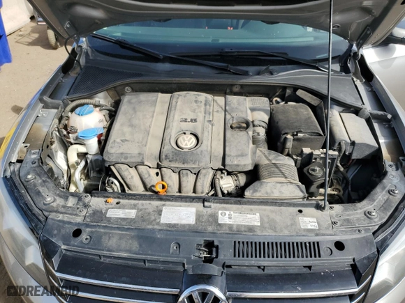 2013 Volkswagen Passat S w/Appearance with VIN 1VWAH7A37DC013960, listed as a Copart auction lot 50190775 with 110,656 mi miles and Non Repairable. Bid and sale history available at carsss.com. Image 12.