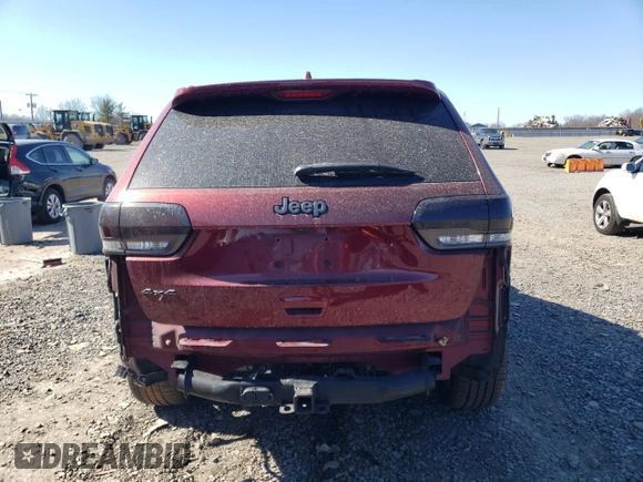 2020 Jeep Grand Cherokee High Altitude z VIN 1C4RJFCT9LC218745, wystawiony jako Copart lot #47305405 z przebiegiem Nie podano mil oraz Szkoda całkowita • Salvage title. Historia ofert i sprzedaży dostępna na DreamBid. Obrazek 6.