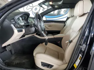 2013 BMW 5 Series 550i with VIN WBAFR9C52DDX80316, listed as a Copart auction lot 53540725 with 122,896 mi miles and Salvage Title. Bid and sale history available at carsss.com. Image 7.