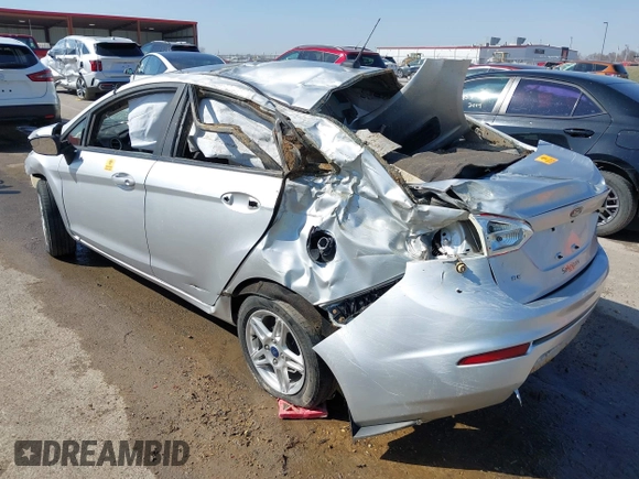 2017 Ford Fiesta SE with VIN 3FADP4BJ9HM109517, listed as a IAAI auction lot 41768282 with 1 mi miles. Bid and sale history available at carsss.com. Image 3.