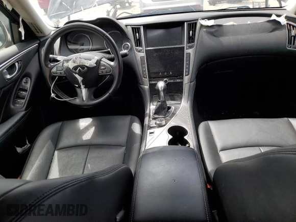 2017 Infiniti Q50 Signature Edition с VIN JN1EV7AR3HM837913, выставлен на аукционе Copart как лот 50824515 с пробегом Не указан миль и Списание • Salvage title. История ставок и продаж доступна на DreamBid. Изображение 8.