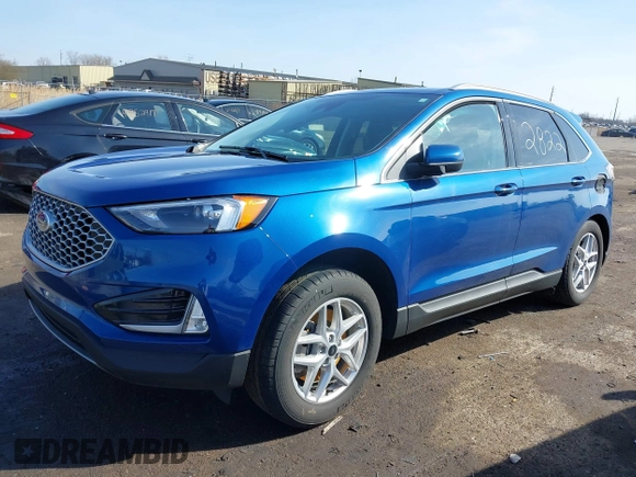 2024 Ford Edge SEL z VIN 2FMPK4J96RBA12822, wystawiony jako IAAI lot #41940628 z przebiegiem 8 981 mil mil oraz . Historia ofert i sprzedaży dostępna na DreamBid. Obrazek 18.