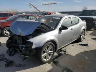 2014 Dodge Avenger SE with VIN 1C3CDZAB4EN130772, listed as a Copart auction lot 49460045 with Not provided miles and Salvage title. Bid and sale history available at DreamBid. Image 1.