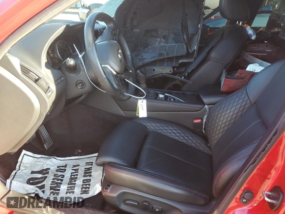 2021 Infiniti Q50 Red Sport 400 с VIN JN1FV7DR2MM880035, выставлен на аукционе Copart как лот 79927014 с пробегом 21 186 миль миль и Списание • Salvage title. История ставок и продаж доступна на DreamBid. Изображение 7.