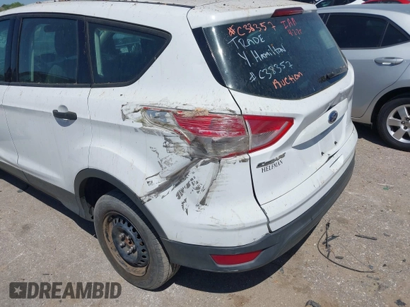2014 Ford Escape S with VIN 1FMCU0F7XEUC38357, listed as a IAAI auction lot 41978502 with 150,039 mi miles. Bid and sale history available at carsss.com. Image 6.