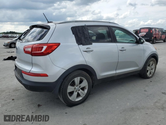 2011 Kia Sportage LX z VIN KNDPB3A24B7050422, wystawiony jako Copart lot #58639255 z przebiegiem 179 160 mil mil oraz Czysty tytuł • Clean title. Historia ofert i sprzedaży dostępna na DreamBid. Obrazek 3.
