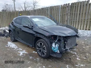 2020 Lexus UX with VIN JTHP9JBH6L2027045, listed as a IAAI auction lot 41576512 with 70,372 mi miles. Bid and sale history available at carsss.com. Image 1.