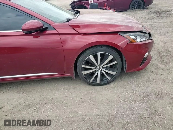 2019 Nissan Altima 2.5 Platinum with VIN 1N4BL4FV1KC156064, listed as a Copart auction lot 49716295 with 92,319 mi miles and Salvage Title. Bid and sale history available at carsss.com. Image 11.