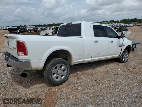 2015 Ram 2500 Laramie with VIN 3C6UR5NL4FG569422, listed as a Copart auction lot 62017655 with 100,400 mi miles and Salvage title. Bid and sale history available at DreamBid. Image 3.