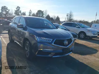 2019 Acura MDX with VIN 5J8YD4H3XKL034284, listed as a IAAI auction lot 39528719 with 35,478 mi miles. Bid and sale history available at carsss.com. Image 1.