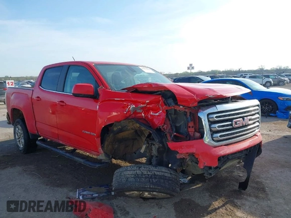 2019 GMC Canyon 2WD SLE with VIN 1GTG5CEN6K1302069, listed as a IAAI auction lot 41893324 with 82,294 mi miles. Bid and sale history available at carsss.com. Image 1.