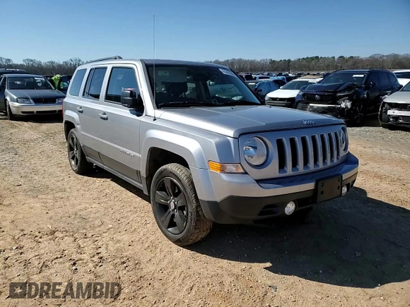2017 Jeep Patriot Latitude with VIN 1C4NJPFB6HD184093, listed as a Copart auction lot 47581285 with 161,546 mi miles and Salvage Title. Bid and sale history available at DreamBid. Image 11.