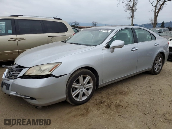 2007 Lexus ES 330 with VIN JTHBJ46G072017783, listed as a Copart auction lot 41894255 with 214,888 mi miles and Salvage Title. Bid and sale history available at DreamBid. Image 1.