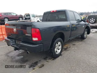 2017 Ram 1500 Express with VIN 1C6RR7FT7HS772025, listed as a IAAI auction lot 41460023 with 125,982 mi miles. Bid and sale history available at carsss.com. Image 4.