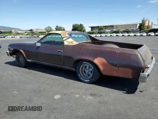1973 Chevrolet El Camino z VIN 1D80K3Z457627, wystawiony jako Copart lot #58102395 z przebiegiem 2683 mil mil oraz Tytuł czysty. Historia ofert i sprzedaży dostępna na DreamBid. Obrazek 2.