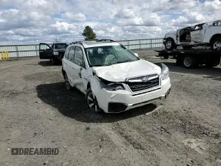 2017 Subaru Forester Premium with VIN JF2SJAEC1HH444310, listed as a Copart auction lot 52198125 with 107,041 mi miles and Salvage Title. Bid and sale history available at DreamBid. Image 12.