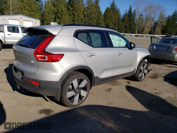 2023 Volvo XC40 Ultimate z VIN YV4ED3UM0P2050319, wystawiony jako Copart lot #42817715 z przebiegiem Nie podano mil oraz Szkoda całkowita • Salvage title. Historia ofert i sprzedaży dostępna na DreamBid. Obrazek 3.