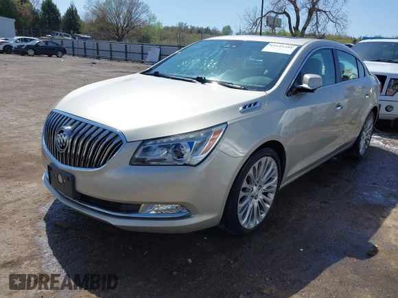 2014 Buick LaCrosse Premium II with VIN 1G4GF5G3XEF127705, listed as a IAAI auction lot 41949394 with 109,547 mi miles. Bid and sale history available at carsss.com. Image 2.