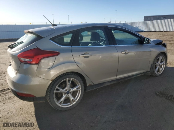 2015 Ford Focus Titanium with VIN 1FADP3N20FL272134, listed as a Copart auction lot 52144175 with 159,423 mi miles and Salvage Title. Bid and sale history available at carsss.com. Image 3.
