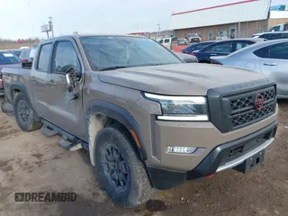 2022 Nissan Frontier SV with VIN 1N6ED1EJ5NN618682, listed as a IAAI auction lot 41654510 with 110,756 mi miles and . Bid and sale history available at DreamBid. Image 1.