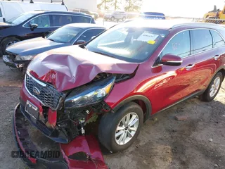 2020 Kia Sorento LX with VIN 5XYPG4A32LG680556, listed as a IAAI auction lot 40864369 with 78,983 mi miles. Bid and sale history available at carsss.com. Image 6.