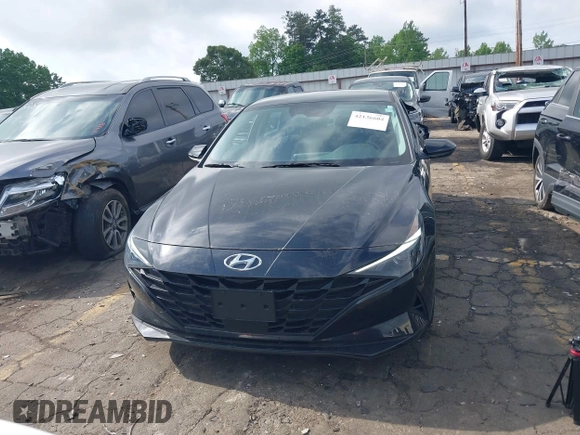 2023 Hyundai Elantra SEL with VIN 5NPLS4AG3PH098111, listed as a IAAI auction lot 42136604 with 40,106 mi miles and . Bid and sale history available at DreamBid. Image 12.
