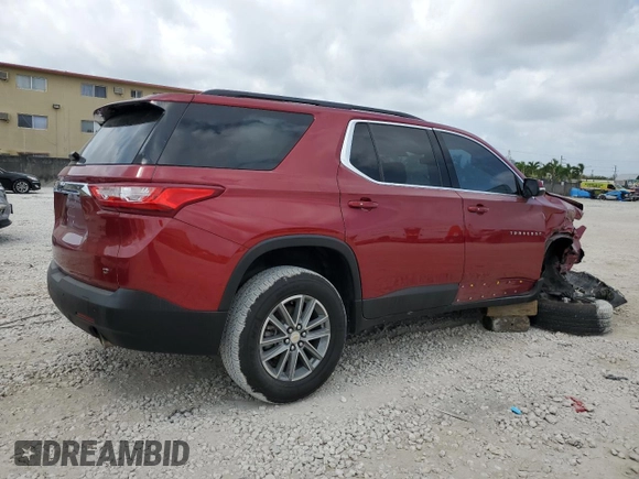 2019 Chevrolet Traverse LT Leather with VIN 1GNERHKW5KJ240757, listed as a Copart auction lot 54717224 with 79,263 mi miles and Non Repairable. Bid and sale history available at carsss.com. Image 3.