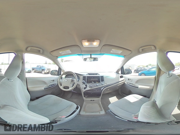 2012 Toyota Sienna z VIN 5TDKA3DCXCS010810, wystawiony jako Copart lot #54872735 z przebiegiem 188 973 mil mil oraz Szkoda całkowita • Salvage title. Historia ofert i sprzedaży dostępna na DreamBid. Obrazek 16.