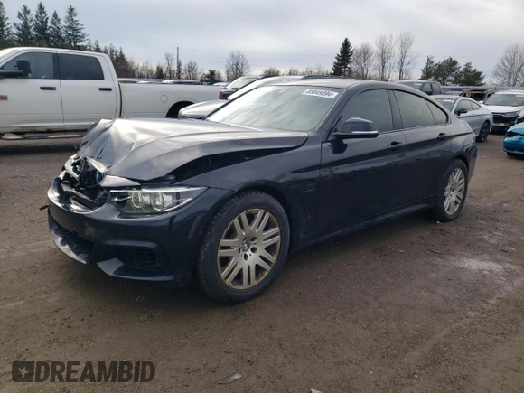 2019 BMW 4 Series 440i xDrive with VIN WBA4J7C51KBM76549, listed as a Copart auction lot 85949394 with 43,932 mi miles and Clean Title. Bid and sale history available at carsss.com. Image 1.