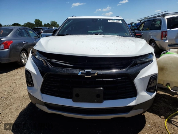 2022 Chevrolet Blazer LT with VIN 3GNKBJR47NS228602, listed as a Copart auction lot 58122064 with 24,317 mi miles and Salvage title. Bid and sale history available at DreamBid. Image 5.