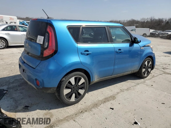 2019 Kia Soul + with VIN KNDJP3A59K7646613, listed as a Copart auction lot 48958095 with 89,191 mi miles and Salvage Title. Bid and sale history available at DreamBid. Image 3.