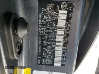 2011 Toyota Corolla L with VIN 2T1BU4EE4BC748106, listed as a Copart auction lot 51439955 with 133,188 mi miles and Salvage Title. Bid and sale history available at carsss.com. Image 12.