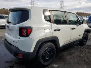 2017 Jeep Renegade Sport with VIN ZACCJAAH0HPF60644, listed as a Copart auction lot 52239475 with 67,934 mi miles and Salvage title. Bid and sale history available at DreamBid. Image 3.