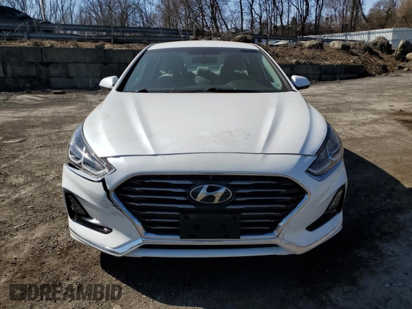 2019 Hyundai Sonata SE with VIN 5NPE24AF5KH813480, listed as a Copart auction lot 48629485 with 76,752 mi miles and Salvage Title. Bid and sale history available at carsss.com. Image 5.