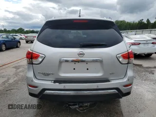2015 Nissan Pathfinder Platinum with VIN 5N1AR2MN2FC622128, listed as a Copart auction lot 58955915 with Not provided miles and Salvage title. Bid and sale history available at DreamBid. Image 6.