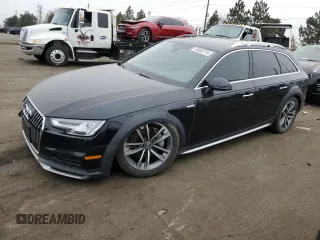 2019 Audi A4 allroad Premium Plus with VIN WA18NAF44KA012423, listed as a Copart auction lot 45803714 with 18,628 mi miles. Bid and sale history available at carsss.com. Image 1.