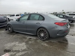 2024 Mercedes-Benz C 300 with VIN W1KAF4GB3RR186116, listed as a Copart auction lot 47445815 with Not provided miles and Salvage title. Bid and sale history available at DreamBid. Image 2.