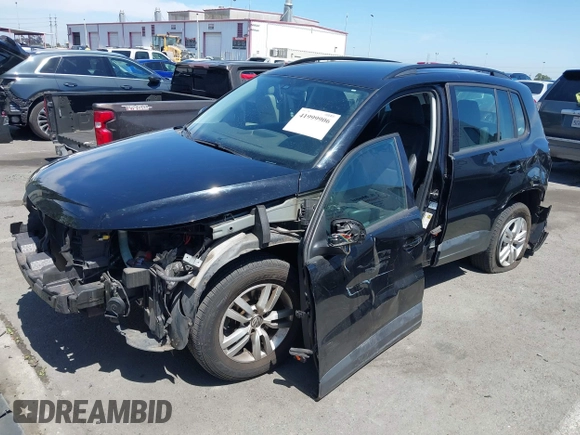 2017 Volkswagen Tiguan S with VIN WVGAV7AX5HK023196, listed as a IAAI auction lot 41999906 with 48,751 mi miles and . Bid and sale history available at DreamBid. Image 18.