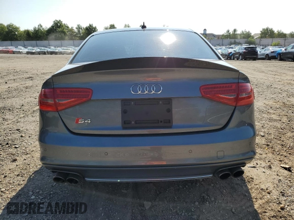 2013 Audi S4 Premium Plus with VIN WAUBGAFL8DA211942, listed as a Copart auction lot 71849104 with 63,483 mi miles and Salvage Title. Bid and sale history available at carsss.com. Image 6.