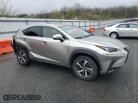 2019 Lexus NX with VIN JTJBARBZ2K2208696, listed as a Copart auction lot 52232205 with 71,726 mi miles and Salvage Title. Bid and sale history available at carsss.com. Image 4.