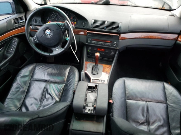 2001 BMW 5 Series 530iA with VIN WBADT63421CF05077, listed as a Copart auction lot 87458184 with 208,351 mi miles and Salvage Title. Bid and sale history available at carsss.com. Image 8.