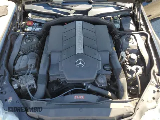 2005 Mercedes-Benz SL 500 with VIN WDBSK75F95F100318, listed as a Copart auction lot 50427245 with 80,320 mi miles and Salvage Title. Bid and sale history available at DreamBid. Image 11.