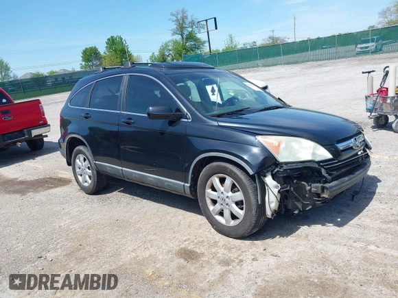 2009 Honda CR-V EX-L with VIN 5J6RE48799L068756, listed as a IAAI auction lot 42142229 with 198,920 mi miles and . Bid and sale history available at carsss.com. Image 1.