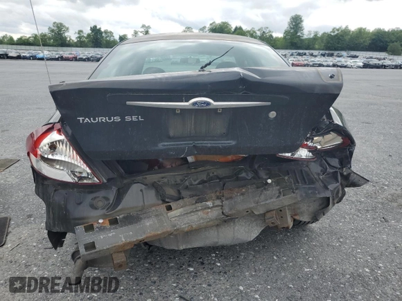 2001 Ford Taurus SEL with VIN 1FAFP56S01A258399, listed as a Copart auction lot 58963115 with 162,989 mi miles and Salvage title. Bid and sale history available at DreamBid. Image 6.