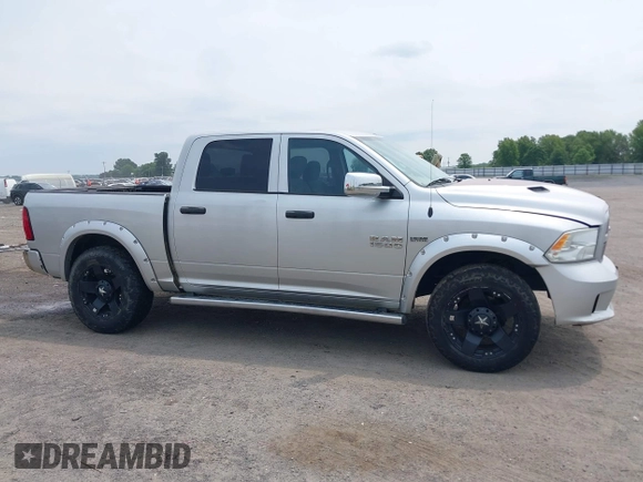 2014 Ram 1500 Express with VIN 3C6RR6KT9EG219721, listed as a IAAI auction lot 42385648 with 168,233 mi miles and . Bid and sale history available at DreamBid. Image 13.